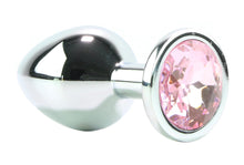 Load image into Gallery viewer, Booty Sparks Pink Gem Anal Plug - Medium
