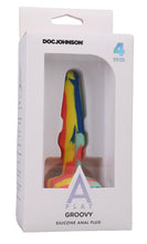 Load image into Gallery viewer, A-Play Groovy 4&quot; Silicone Anal Plug - Yellow
