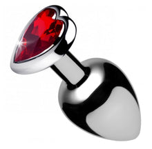 Load image into Gallery viewer, Booty Sparks Red Heart Gem Anal Plug - Medium
