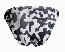 Load image into Gallery viewer, Low Brief Bikini Men Underwear - Camo Black &amp; White
