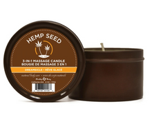 Load image into Gallery viewer, Earthly Body Hemp Seed 3-in-1 Candle - multiple fragrances

