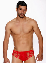 Load image into Gallery viewer, Popsi Men&#39;s Lace Boyshort - multiple colors

