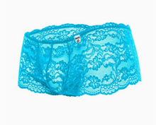 Load image into Gallery viewer, Malebasics Mob Men&#39;s Lace Boxer Short
