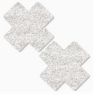 Niptees Sparkly X Cross Nipple Cover Pasties